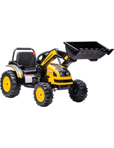 Vehicle Excavator Tractor Yellow