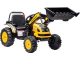 Vehicle Excavator Tractor Yellow