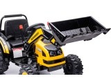 Vehicle Excavator Tractor Yellow