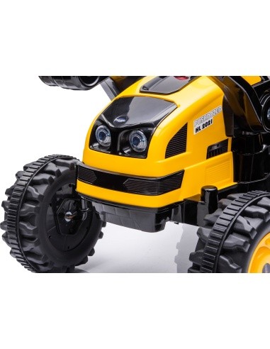 Vehicle Excavator Tractor Yellow