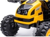 Vehicle Excavator Tractor Yellow