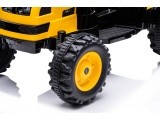 Vehicle Excavator Tractor Yellow
