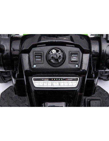 Vehicle Excavator Tractor Green