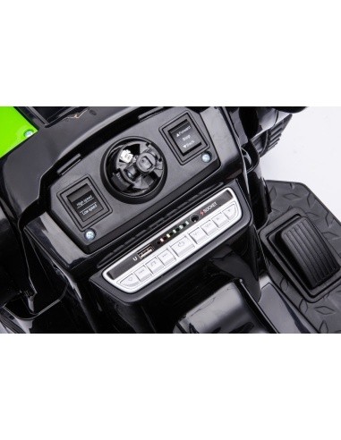 Vehicle Excavator Tractor Green