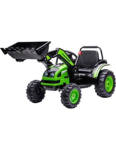 Vehicle Excavator Tractor Green
