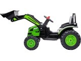 Vehicle Excavator Tractor Green