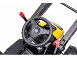 Vehicle Excavator Tractor Yellow