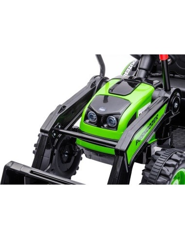 Vehicle Excavator Tractor Green