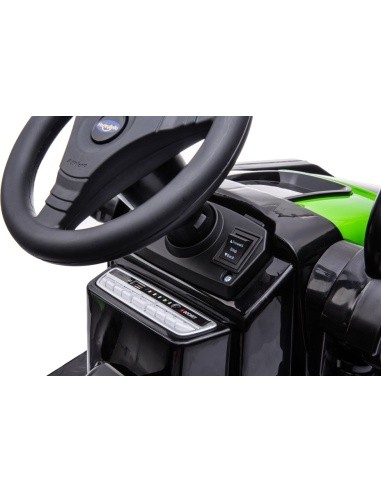 Vehicle Excavator Tractor Green