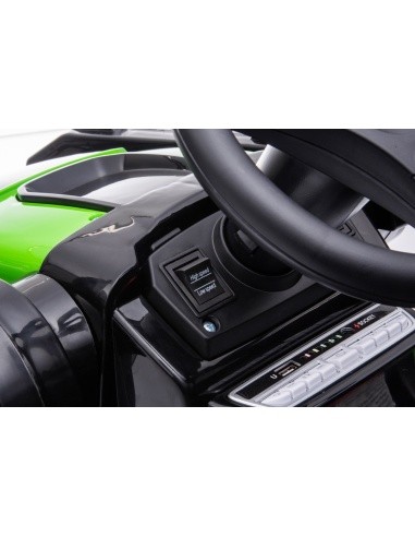 Vehicle Excavator Tractor Green