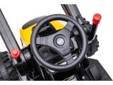 Vehicle Excavator Tractor Yellow
