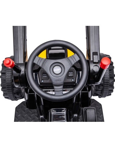 Vehicle Excavator Tractor Yellow