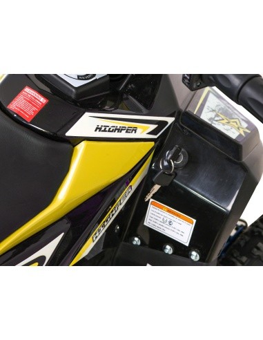 Quad HIGHPER vehicle Yellow