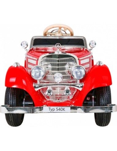 Vehicle Mercedes Benz Retro Type 540A Red