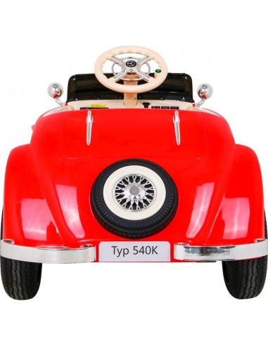 Vehicle Mercedes Benz Retro Type 540A Red