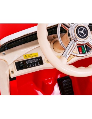 Vehicle Mercedes Benz Retro Type 540A Red