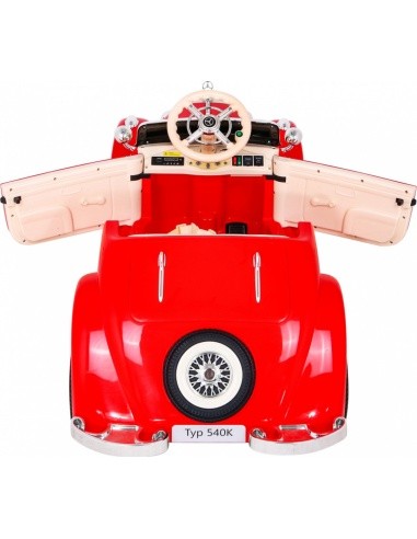 Vehicle Mercedes Benz Retro Type 540A Red