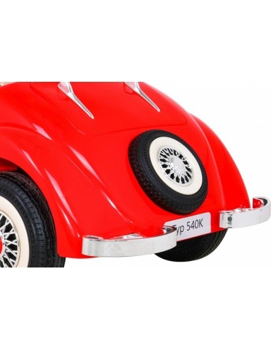 Vehicle Mercedes Benz Retro Type 540A Red