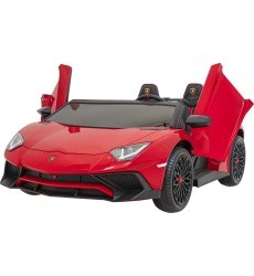 Vehicle Lamborghini Aventador SV Red