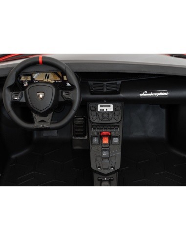 Transporto priemonė Lamborghini Aventador SV Red