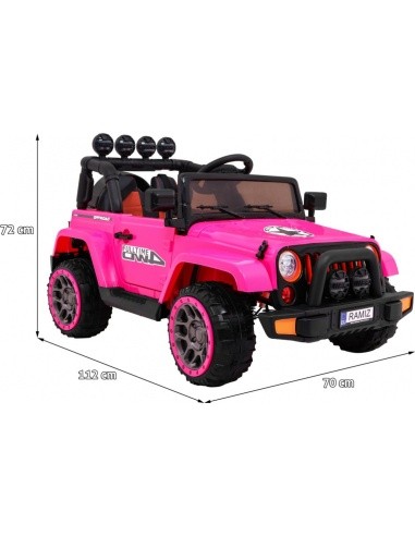 Visureigis 4WD rožinis visureigis