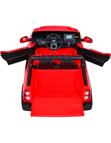Toyota Hilux transporto priemonė Raudona
