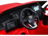 Toyota Hilux transporto priemonė Raudona