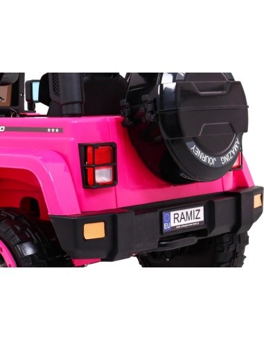 Visureigis 4WD rožinis visureigis