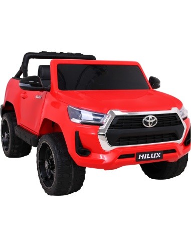 Toyota Hilux transporto priemonė Raudona
