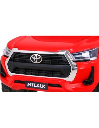 Toyota Hilux transporto priemonė Raudona