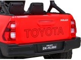 Toyota Hilux transporto priemonė Raudona