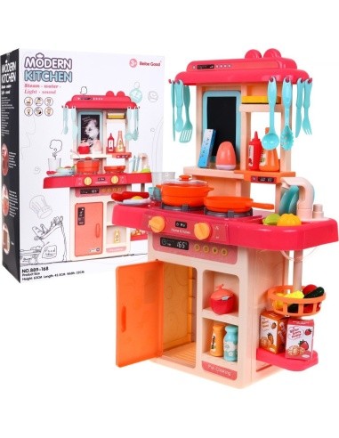 Kitchen, kitchenette pink