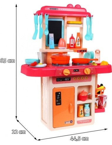Kitchen, kitchenette pink
