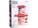 Kitchen, kitchenette pink