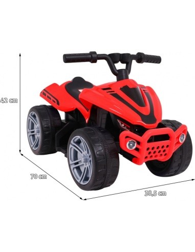 Quad Little Monster Red Vehicle