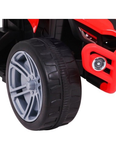 Quad Little Monster Red Vehicle