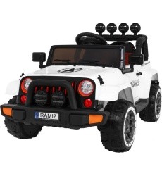 Full Time off-road vehicle 4WD White