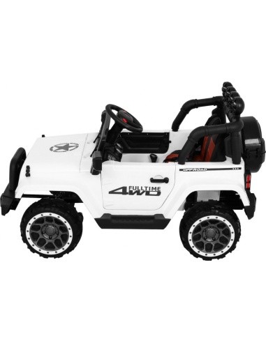 Visą laiką visureigis 4WD Baltas