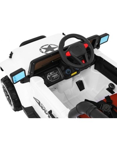 Visą laiką visureigis 4WD Baltas