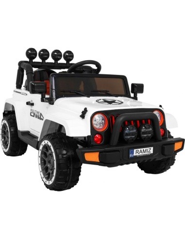 Visą laiką visureigis 4WD Baltas
