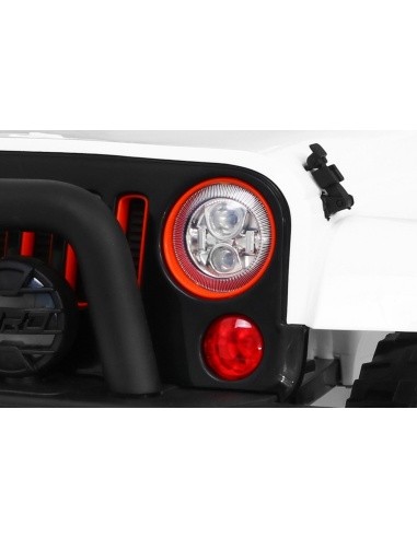 Visą laiką visureigis 4WD Baltas