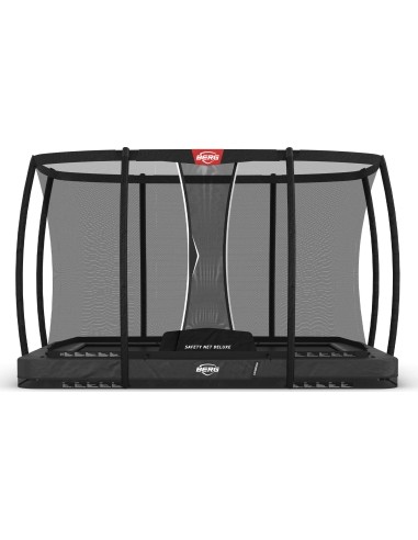 BERG Ultim Champion InGround 330 Grey + Safety Net Deluxe