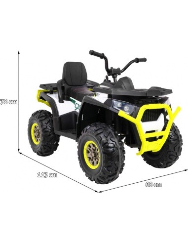 Quad ATV Desert White