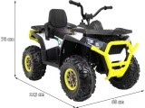 Quad ATV Desert White