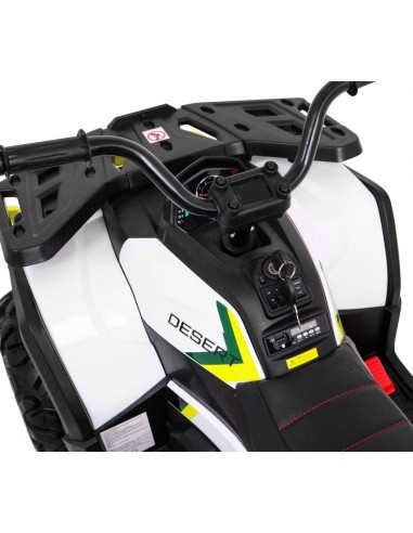Quad ATV Desert White