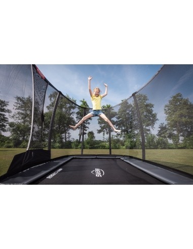 BERG Ultim Champion InGround 330 Grey + Safety Net Deluxe