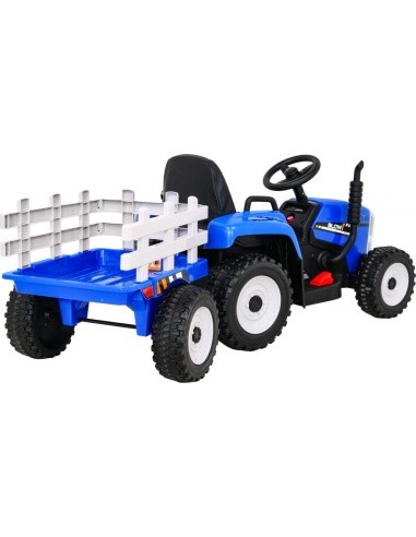 Tractor with Trailer BLOW Blue