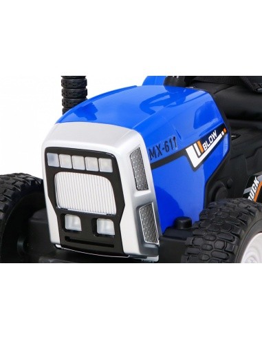 Tractor with Trailer BLOW Blue