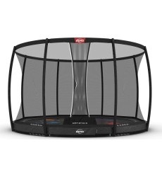 BERG Elite InGround 430 Grey Levels + Safety Net DLX XL