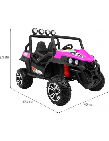 Grand Buggy 4x4 LIFT rožinė transporto priemonė